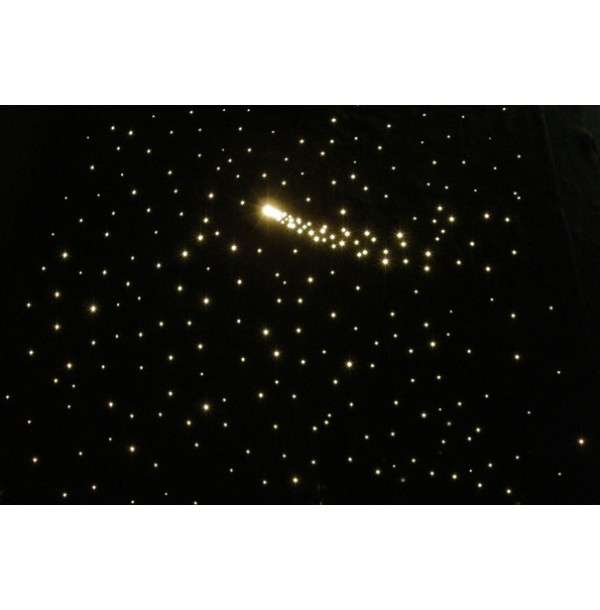Настенный фибероптический ковер «Звёздное небо» 1,45х1,45 м., 160 звёзд 17021